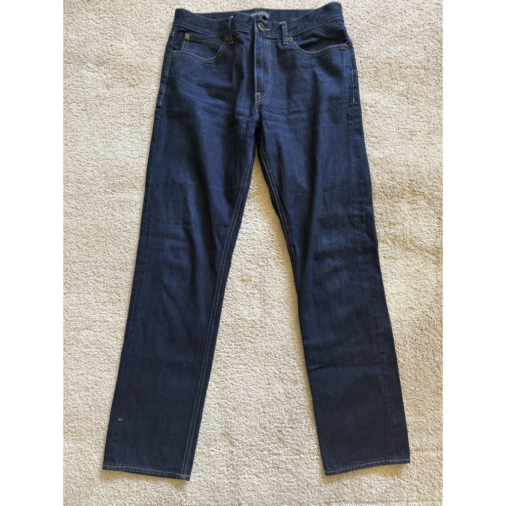J. Crew Mercantile Straight‎ Jeans Dark Wash Size 31x32 Style J7570